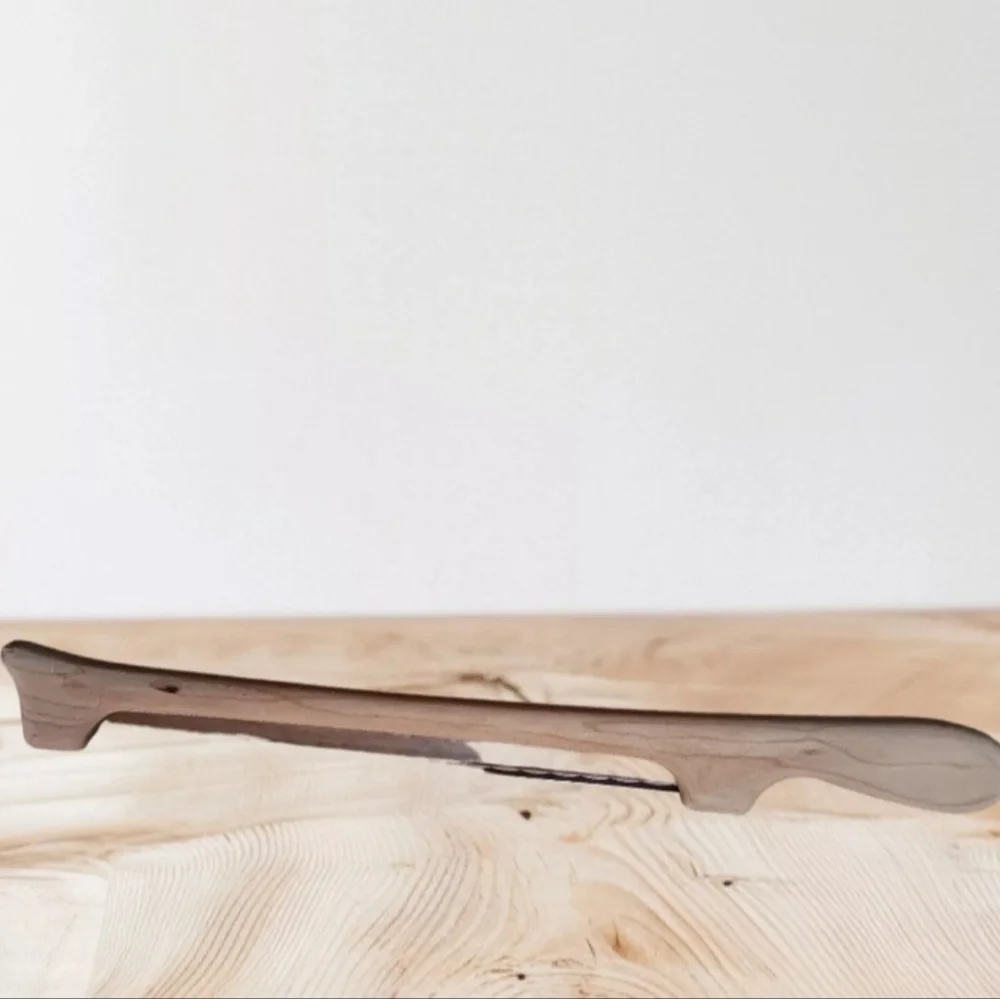 The Original Fiddle Bow Knife In USA Box Vintage Kitchen